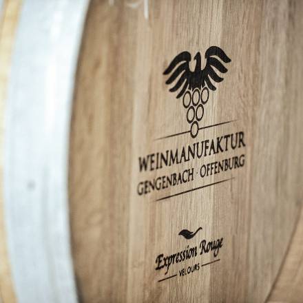 Weinfass der Weinmanufaktur Gengenbach-Offenburg